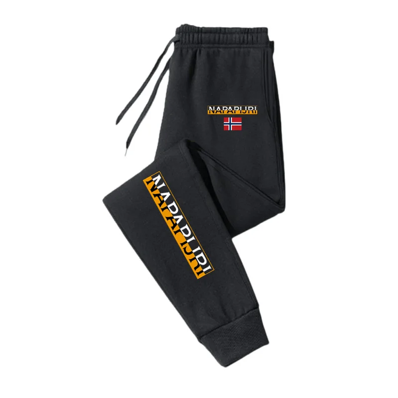 Running Gear Winter - Herren-Freizeithosen, Herbst- und Winter-Sportbekleidung, Stilvolle Lauf-