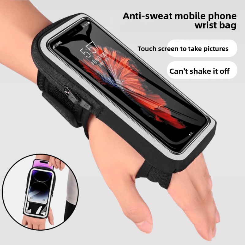Running Gear Outdoor - Unisex Sport-Laufarmband Outdoor-Ausrüstung 7-Zoll-Handy-Kompatible Armtasche