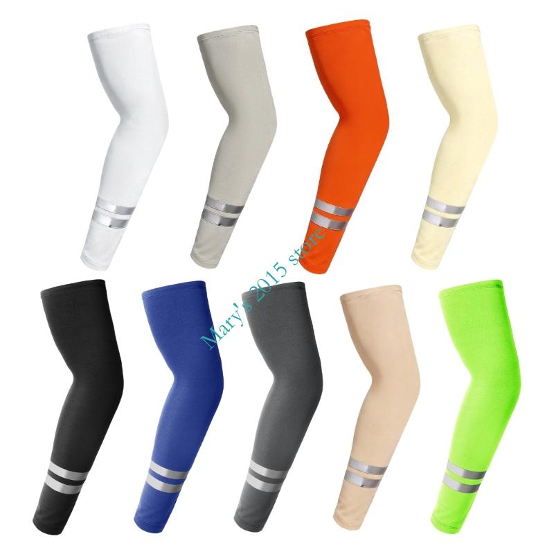 Running Gear Outdoor - 45 reflektierende Sonnen-Armstulpen, Paar für den