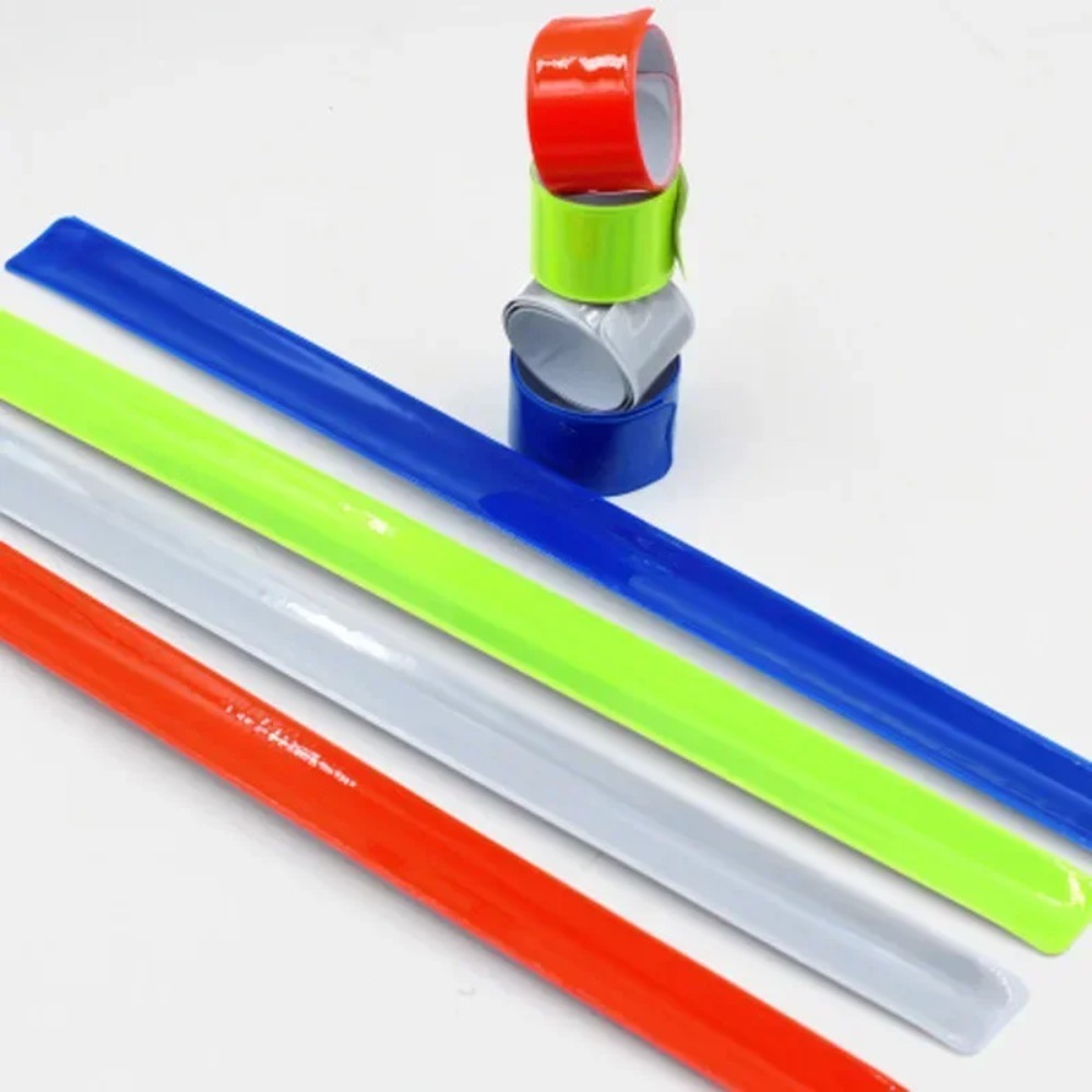 Running Visibility Gear - 2 Stück Hochsichtbare Reflektierende Beinbänder –
