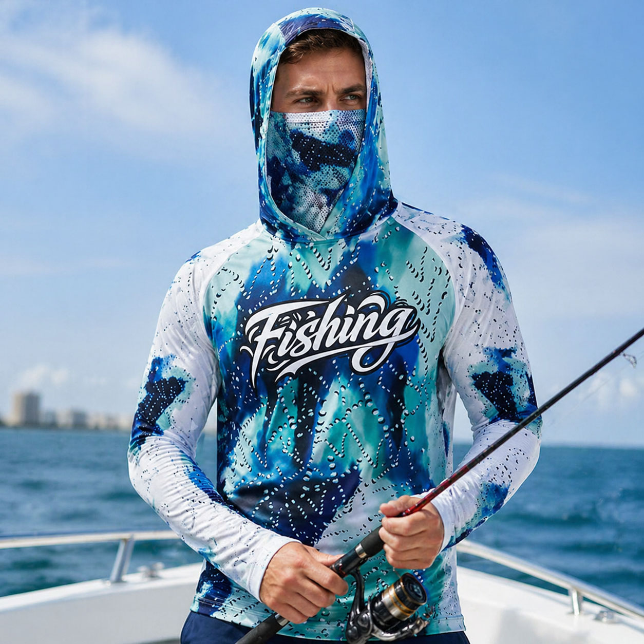 Running Gear Kit - Angler-Hoodie, Reitoberteil, UPF 50+ Lauf-T-Shirt, Strandkleidung,