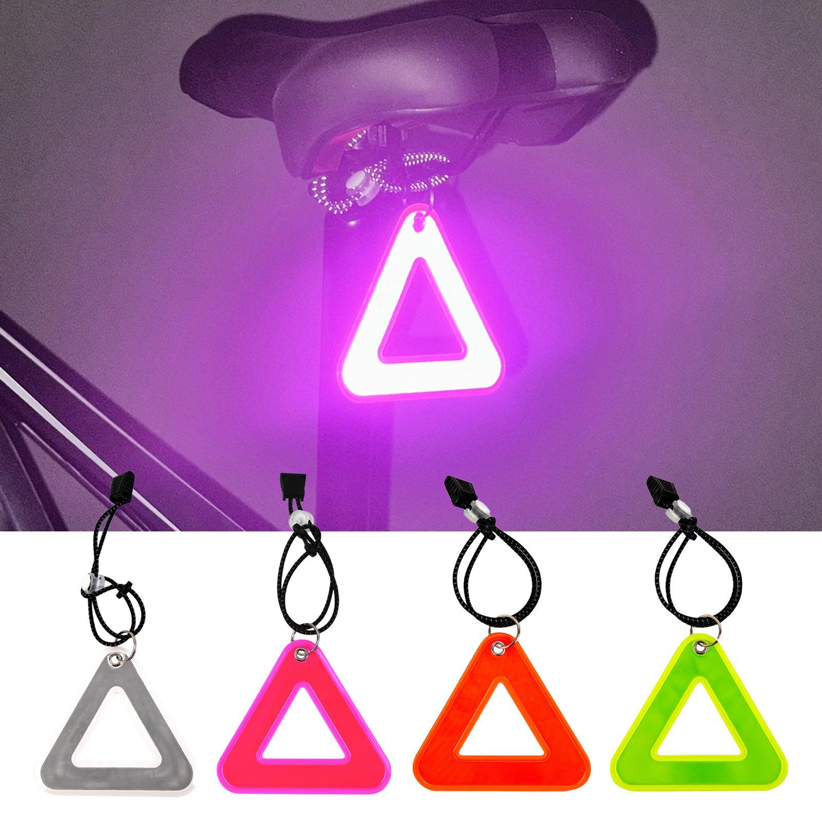 Running Visibility Gear - Reflektierende Anhänger, hohe Sichtbarkeit, dreieckiger Sicherheits-Fahrradausrüstung,