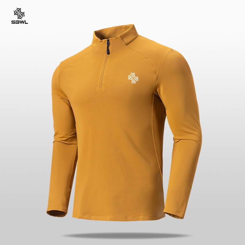 Running Gear Winter - SBWL Hochwertiges Langarm-T-Shirt für Herren zum