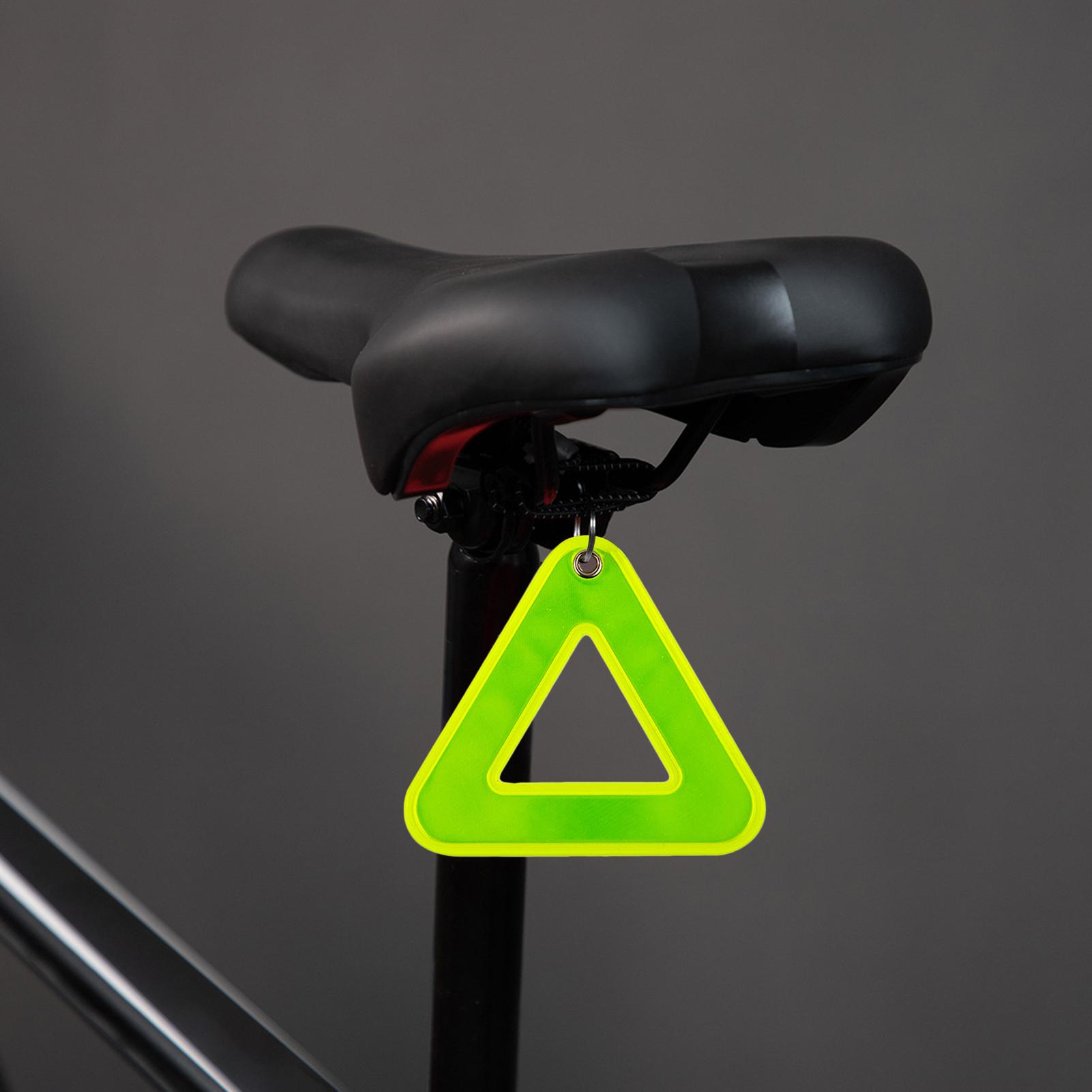 Running Visibility Gear - Dreieckige reflektierende Anhänger, gut sichtbare Sicherheitsreflektoren,