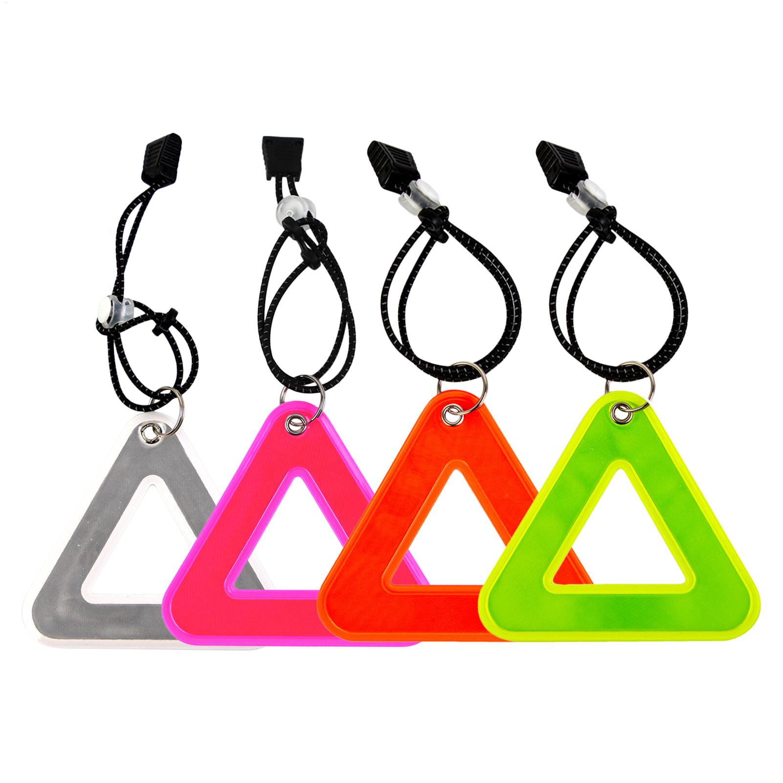 Running Visibility Gear - Reflektierende Anhänger, gut sichtbare dreieckige Sicherheits-Fahrradausrüstung,