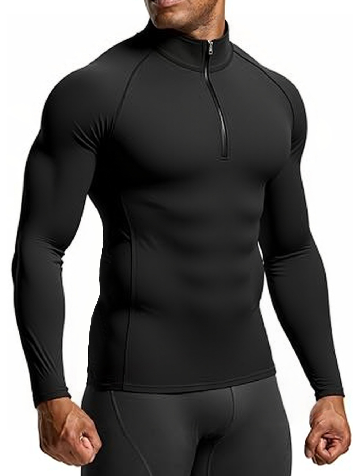 Running Gear Winter - Männer Bodybuilding Sport T-shirt Quick Dry