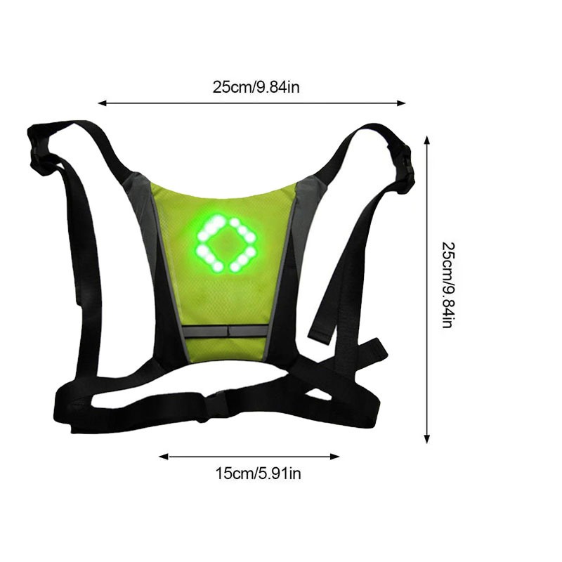 LED-Fernbedienungs-Sicherheits – Running Visibility Gear Bewertung und Preis