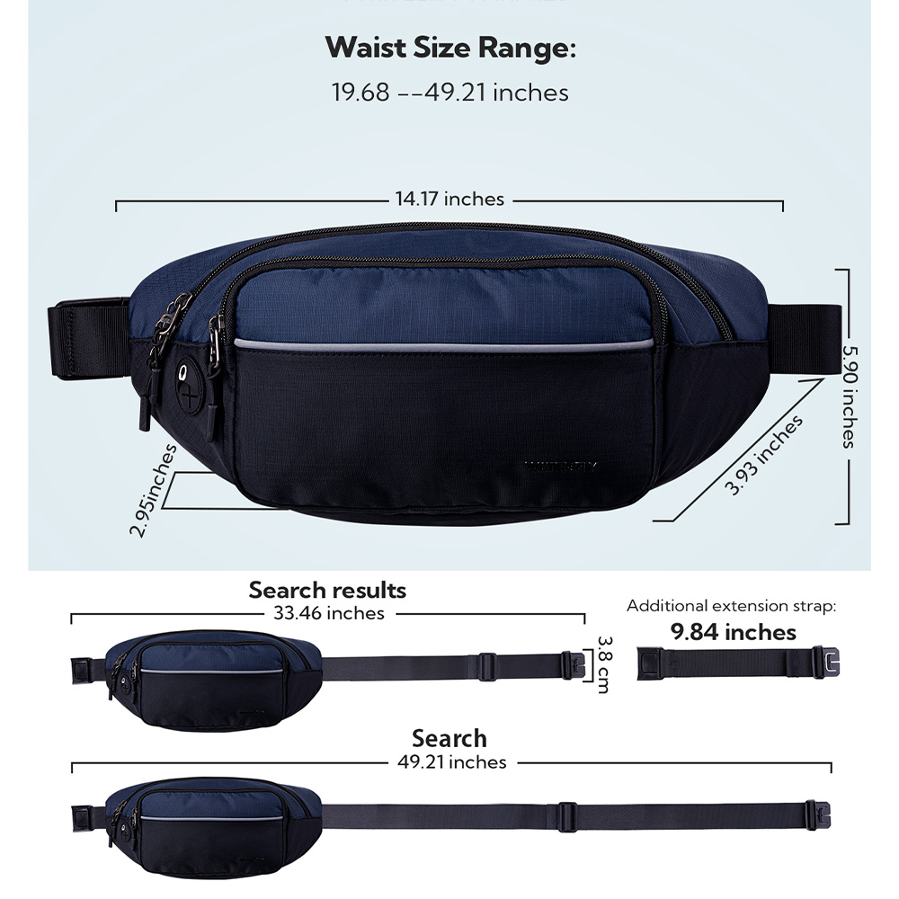 WATERFLY Fanny Pack Taille Tas – Running Belt Waist Bewertung und Preis