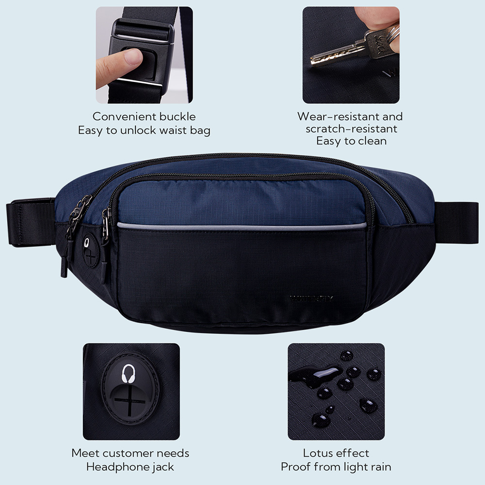 WATERFLY Fanny Pack Taille Tas – Running Belt Waist Bewertung und Preis