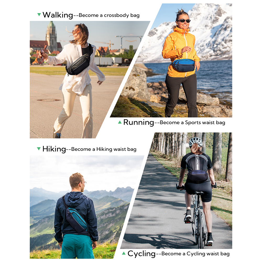 WATERFLY Fanny Pack Taille Tas – Running Belt Waist Bewertung und Preis