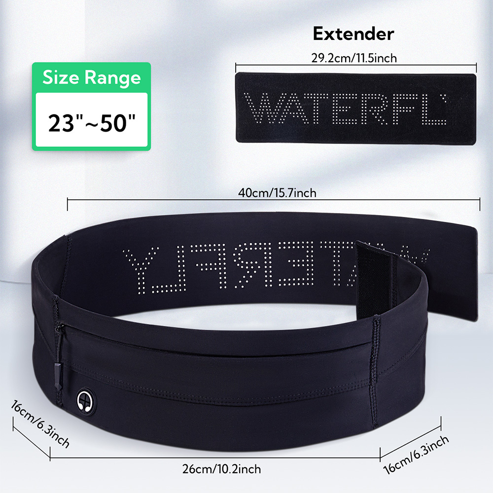 WATERFLY Laufgürtel Fanny Pack – Running Belt Waist Bewertung und Preis