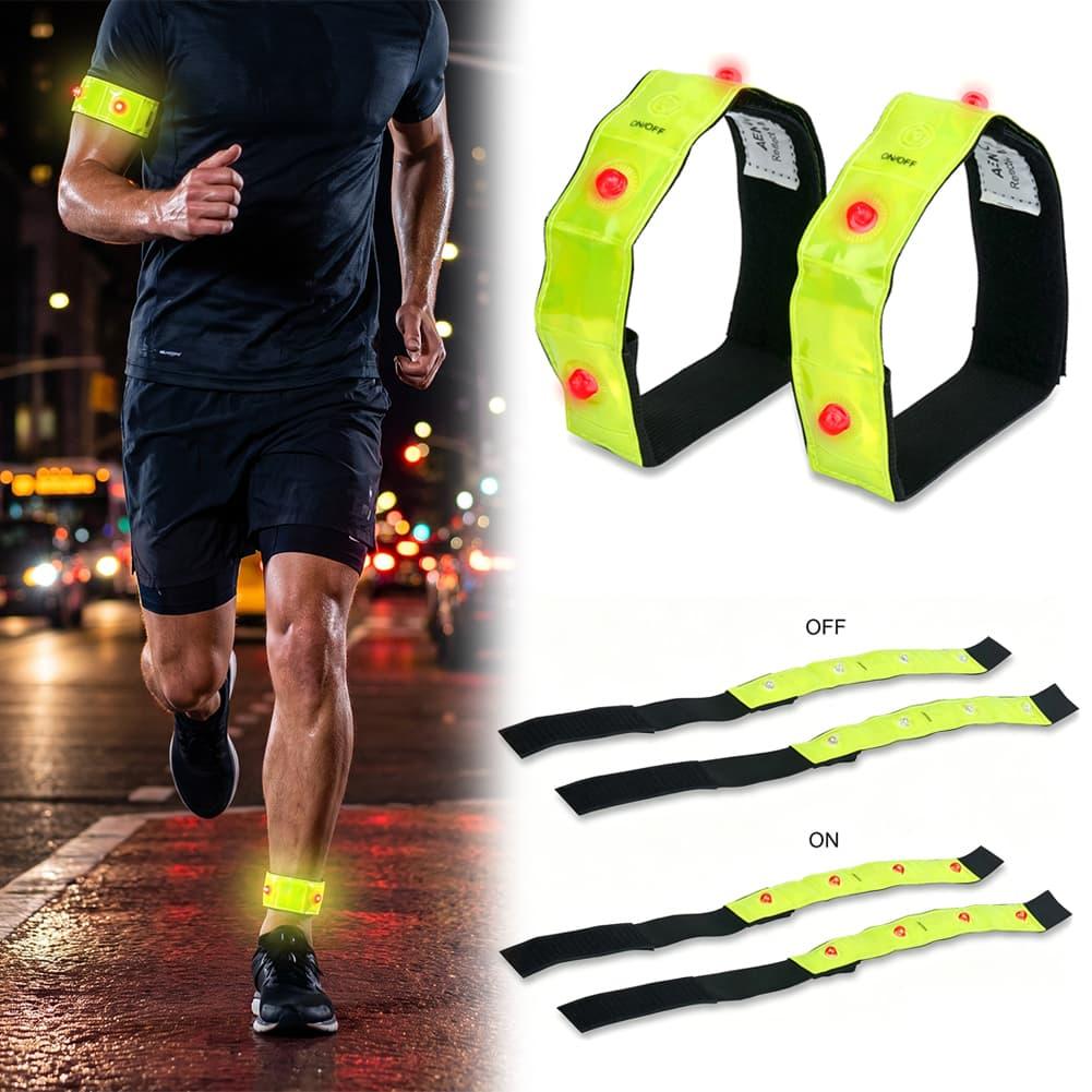 LED-Reflektorarmband mit Blitz – Running Visibility Gear Bewertung und Preis