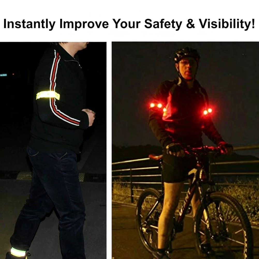 LED-Reflektorarmband mit Blitz – Running Visibility Gear Bewertung und Preis