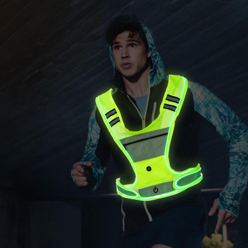 LED-Leuchten, Laufweste, vorde – Running Visibility Gear Bewertung und Preis